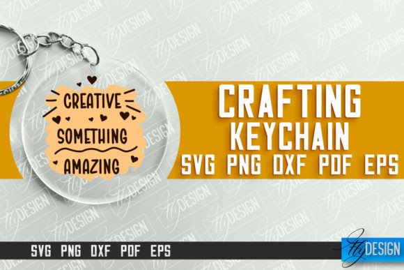 Download Crafting Keychain SVG Design | Craft SVG - Crafting Collection