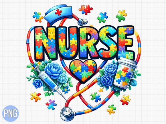 Download Nurse Autism Awareness Stethoscope PNG - Autism awareness Collection