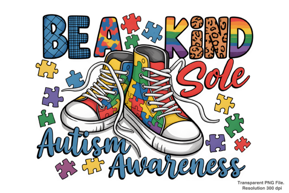 Download Be a Kind Sole Autism Awareness PNG - Autism awareness Collection